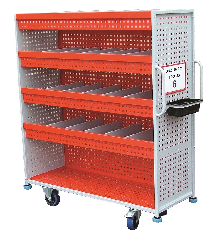 Order Picking Trolley red
